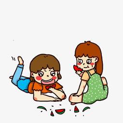 吃瓜可怜孩子图片,吃瓜可怜孩子的温馨瞬间  第1张